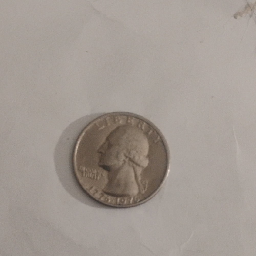1976-1976 No Mint Mark Error Quarter